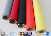 Insulation Material 260℃ Heat Resist 510G 1.2M Silicone Coated Fiberglass Fabric