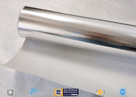 7/14/18μ Heat Sealing Aluminium Foil Backed Fiberglass Fabric Satin Weave
