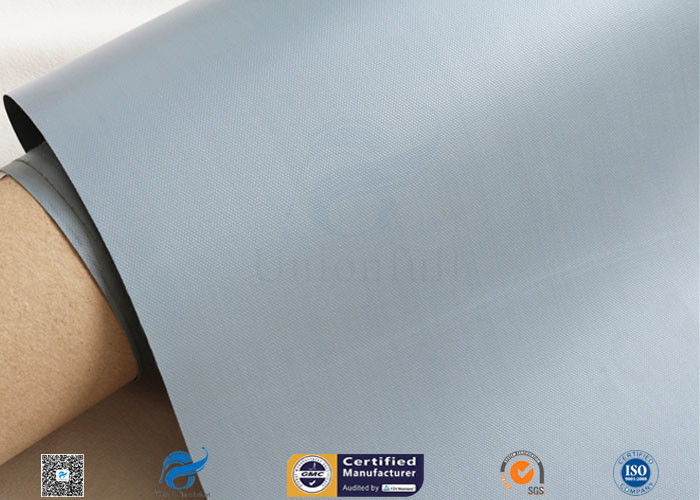 7628 320g Waterproof PVC Coated Fiberglass Fabric For Flexible Air Ductwork