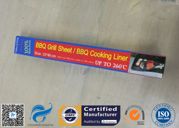 PTFE BBQ Grill Mat / Non Stick Silicone Baking Mat 15.75x13